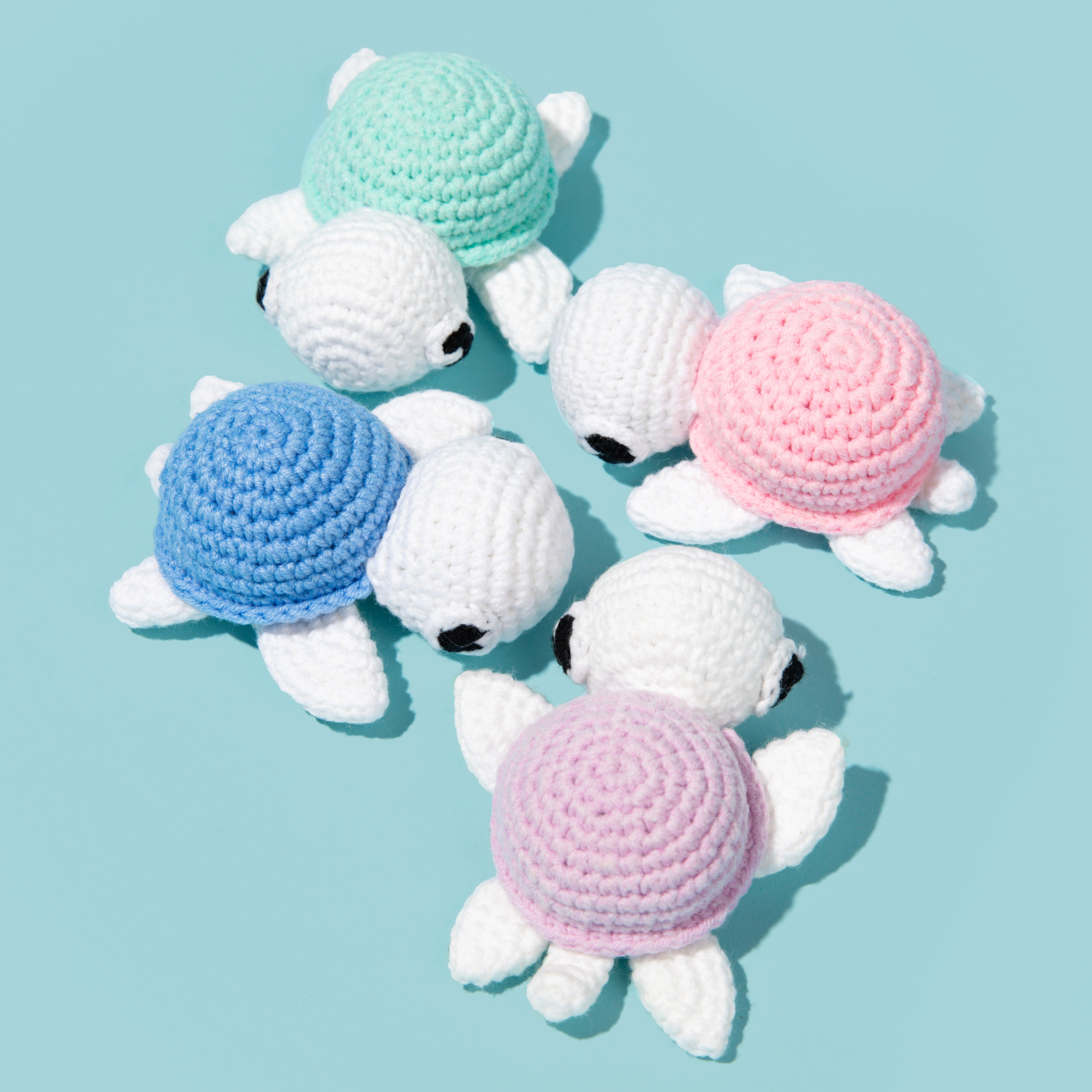 “うめちゃんさま専用"Fisherman Turtle knit Sea Turtle Zazu - Yarn Kit « Swiss Crochet
