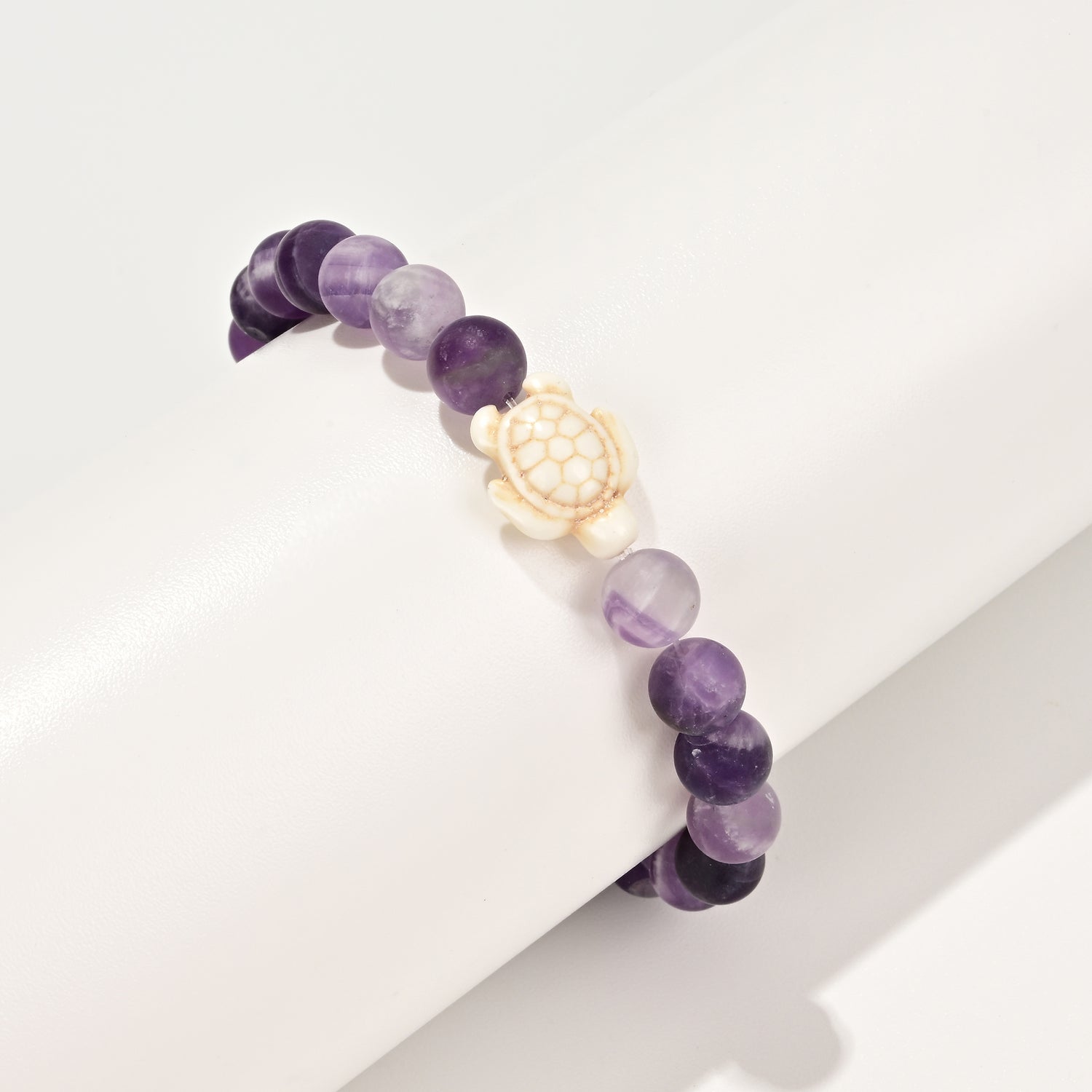 Sea Turtle Tracking Bracelet - Amethyst
