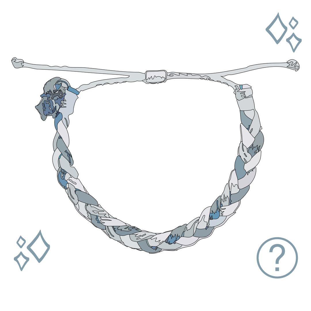 Mystery Braid - Sea Turtle Tracking Bracelet