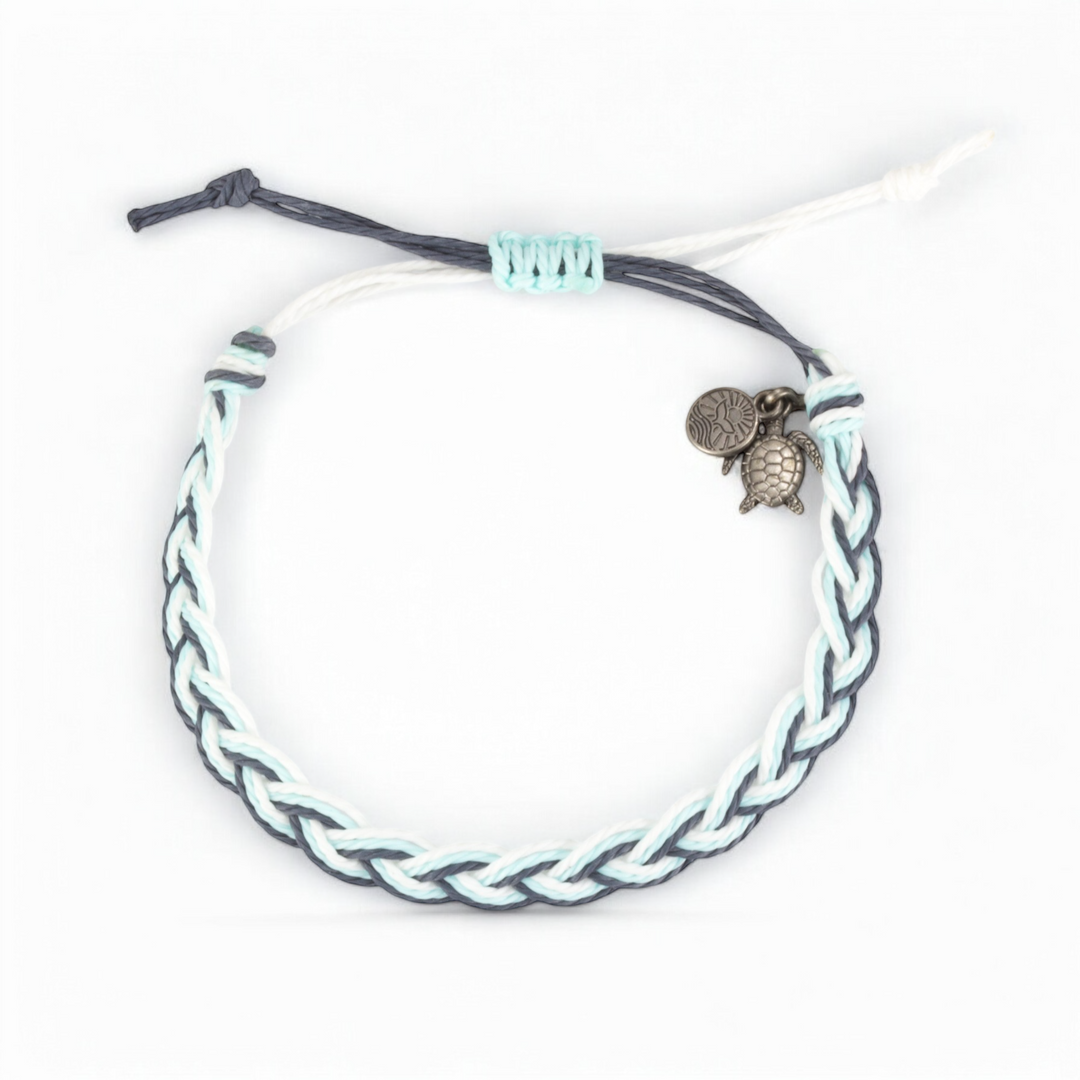 Original Braid Sea Turtle Tracking Bracelet