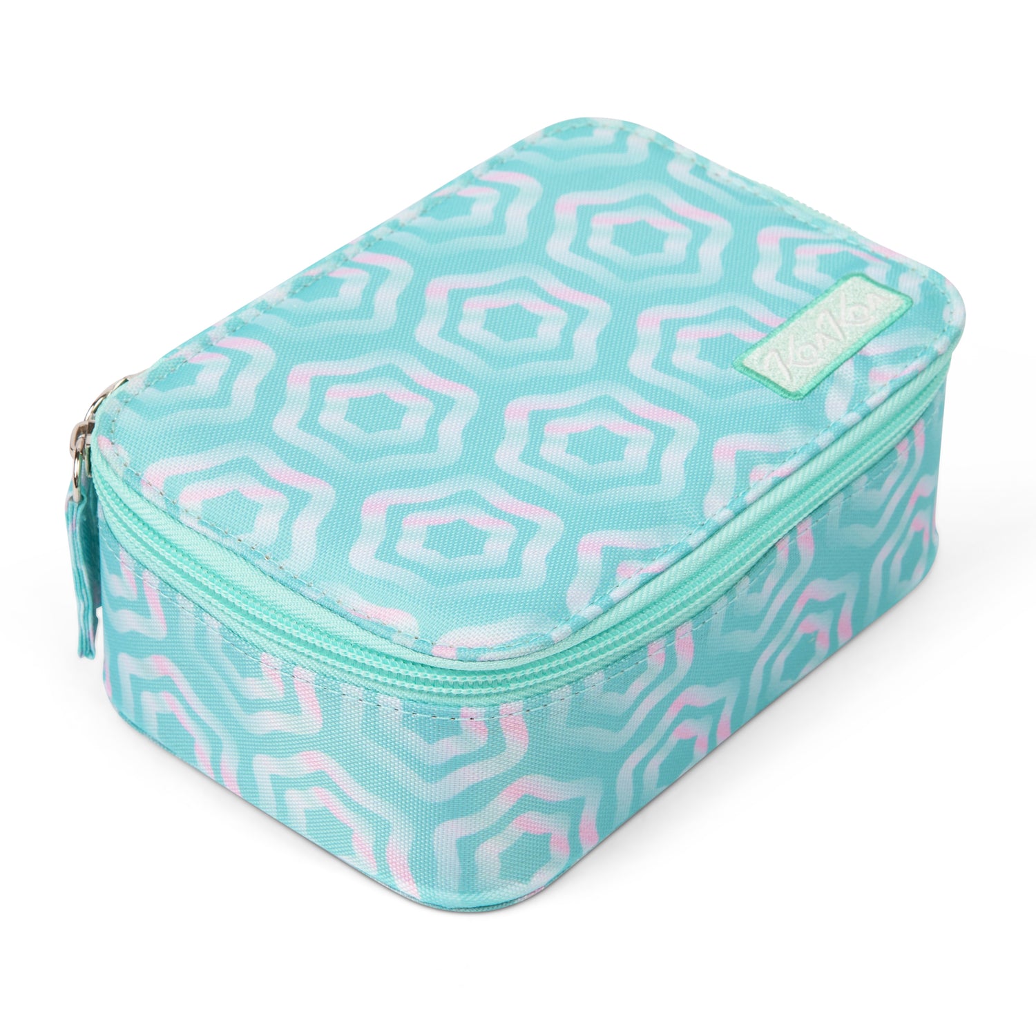 Turtle Shell Print Jewelry Case