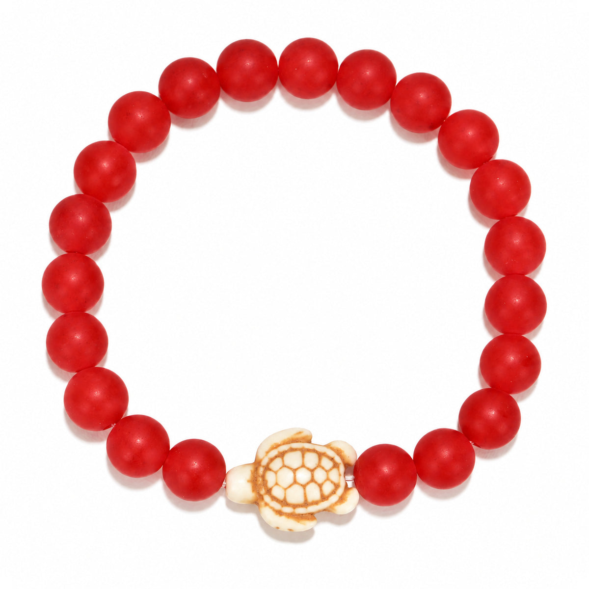 Sea Turtle Tracking Bracelet - Cranberry