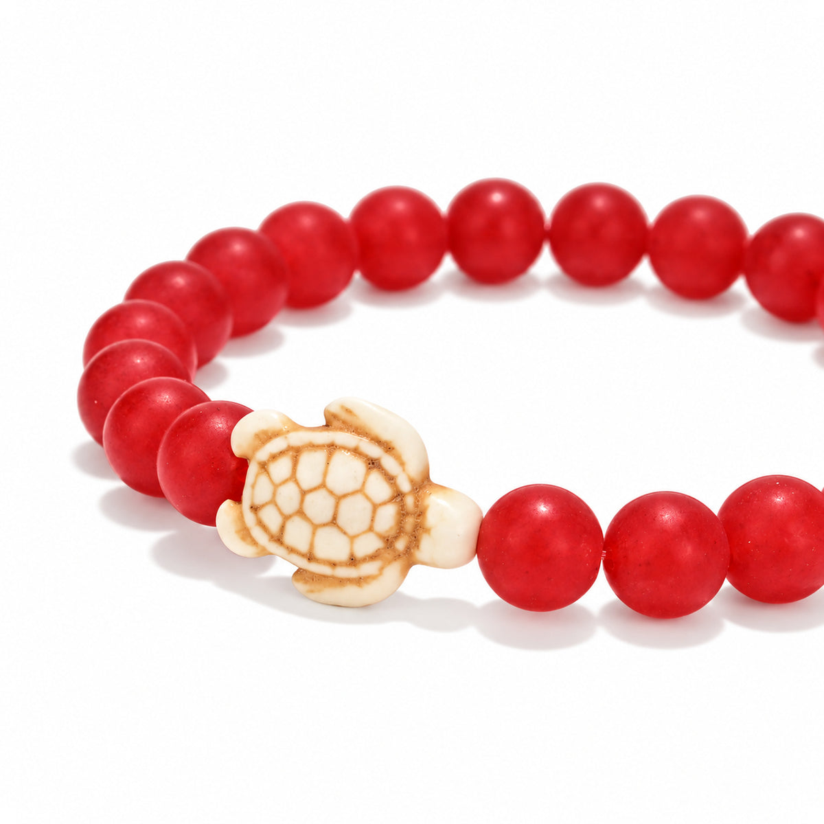 Sea Turtle Tracking Bracelet - Cranberry