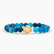 Drusy Sea Turtle Tracking Bracelet