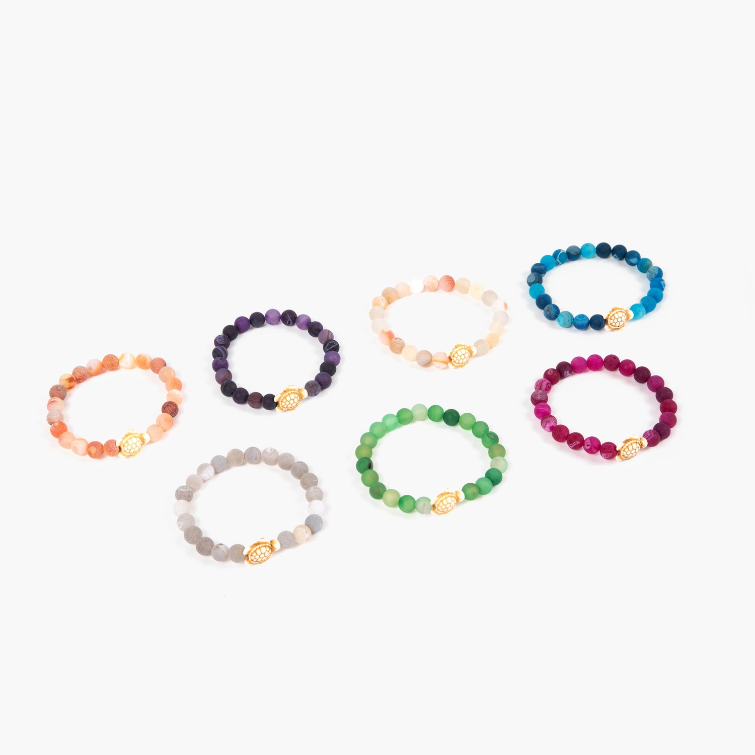 KoaKoa Drusy Sea Turtle Tracking Bracelet