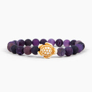 Drusy Sea Turtle Tracking Bracelet